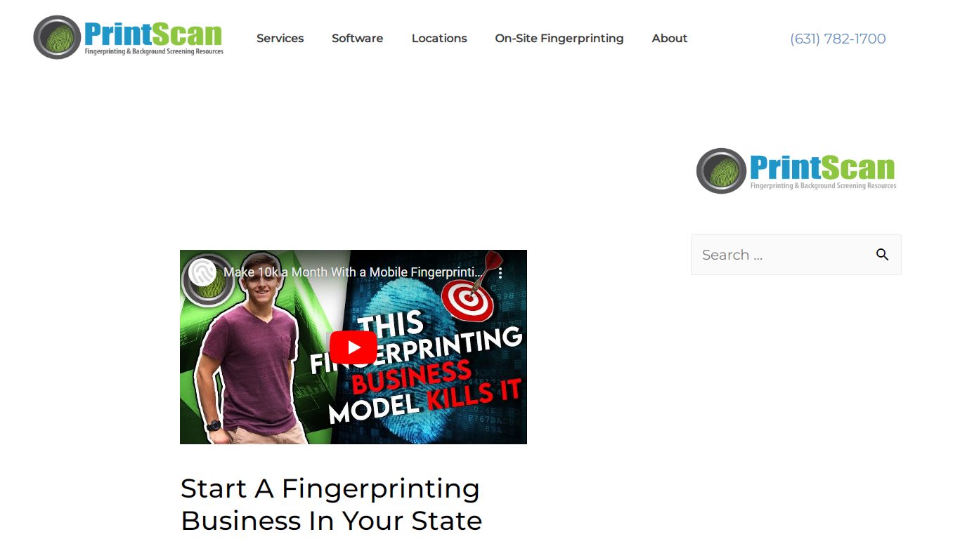 Start A Fingerprinting Business | Complete Guide | Printscan